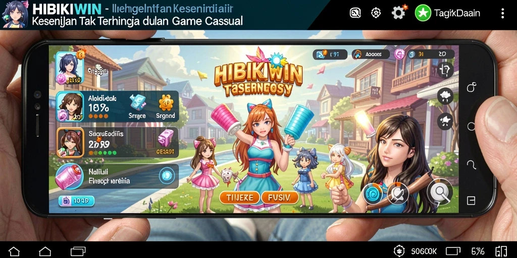 Screenshot HIBIKIWIN menampilkan gameplay yang menyenangkan dan interaktif.
