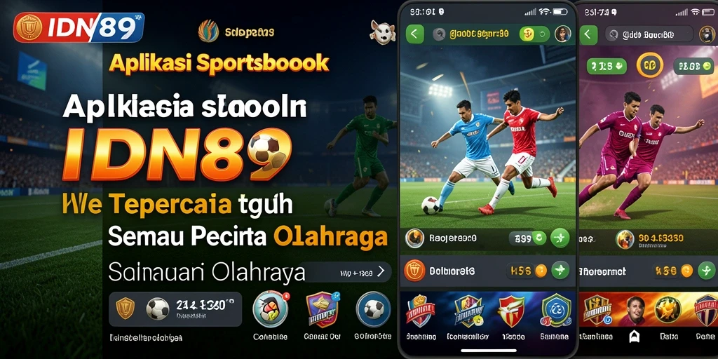 Tampilan gameplay menarik dari aplikasi Sportsbook IDN89.