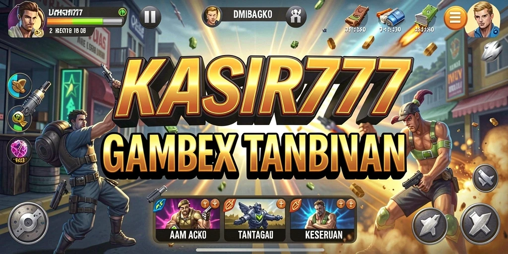 Tangkapan layar utama KASIR777 menampilkan aksi seru dan grafis tajam.