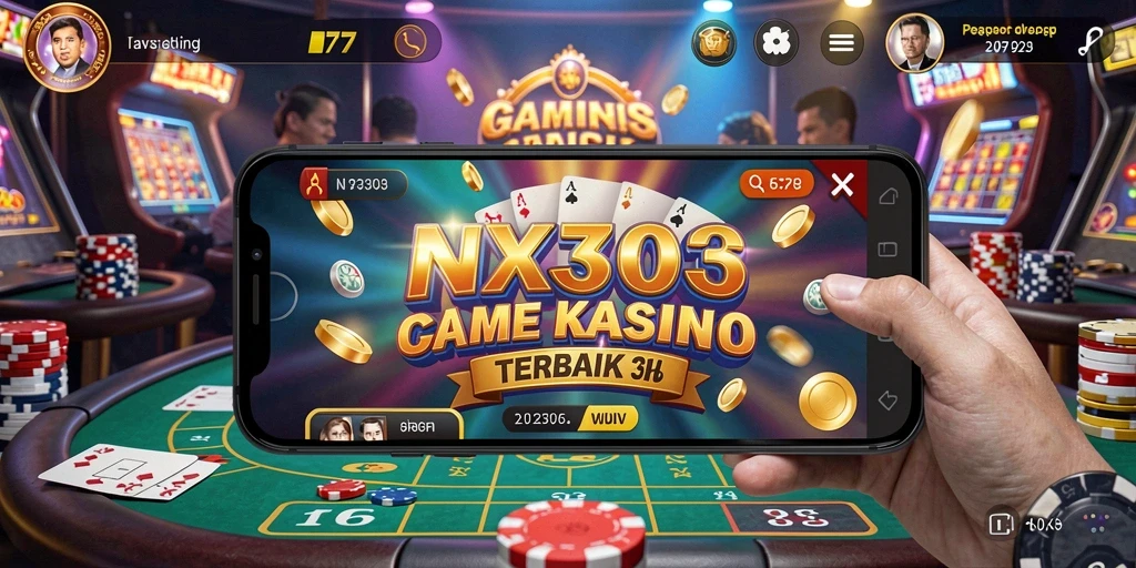 Tampilan permainan yang seru dan grafis cemerlang di NX303.