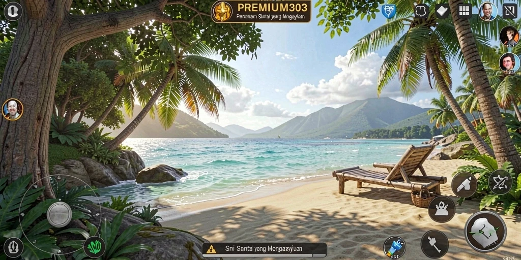 Tampilan gameplay yang menarik dan menghibur dari PREMIUM303.