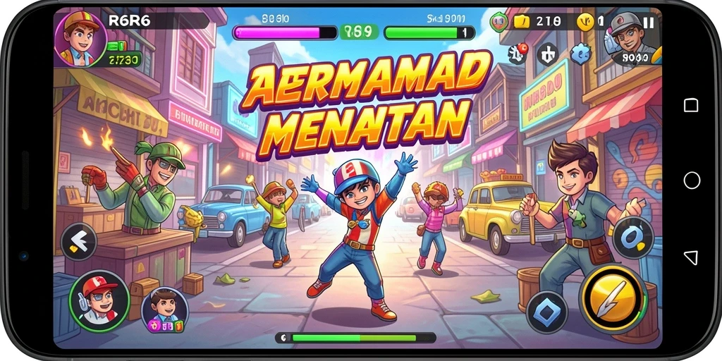 Screenshot gameplay R6R6 menampilkan aksi seru dan grafis memukau.