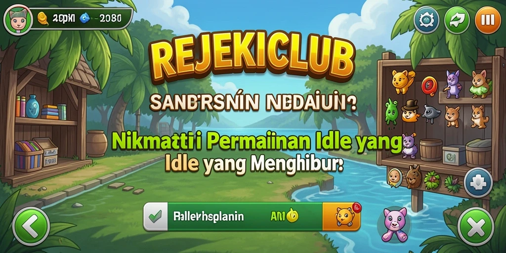 Tampilan gameplay menarik dari REJEKICLUB yang menghibur.