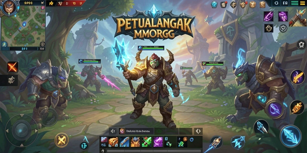Tampilan gameplay RP8 yang menakjubkan dan mendebarkan.