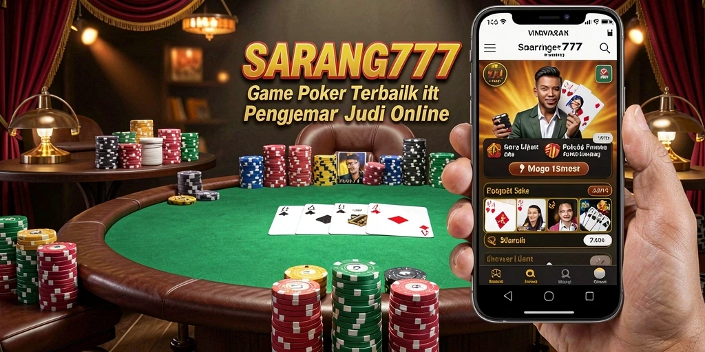 Tampilan gameplay Poker yang mendebarkan dan menarik.