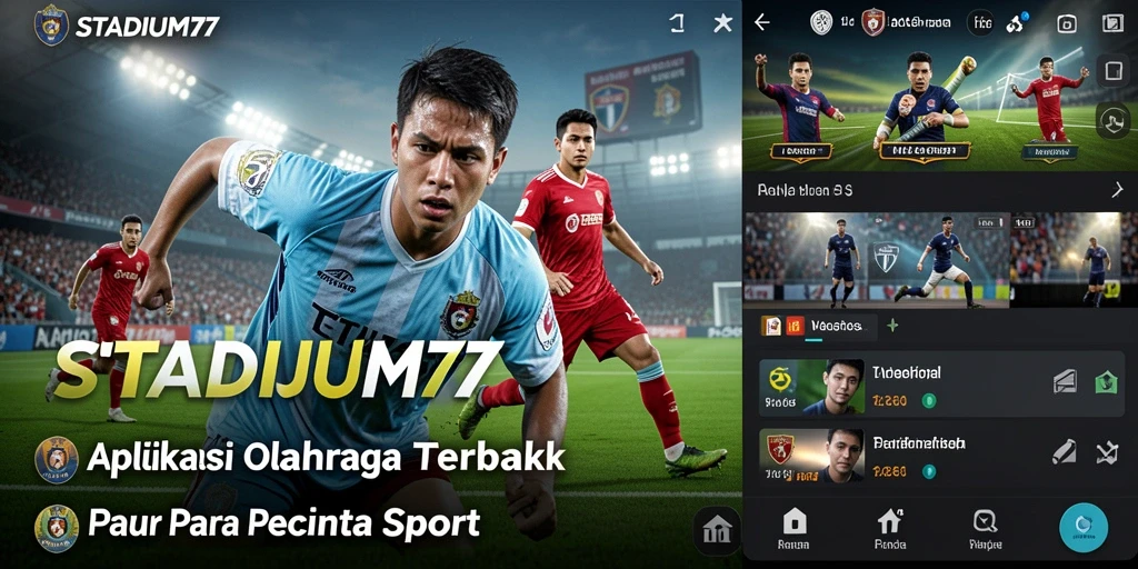 Tampilan gameplay STADIUM77 yang menegangkan dan seru.