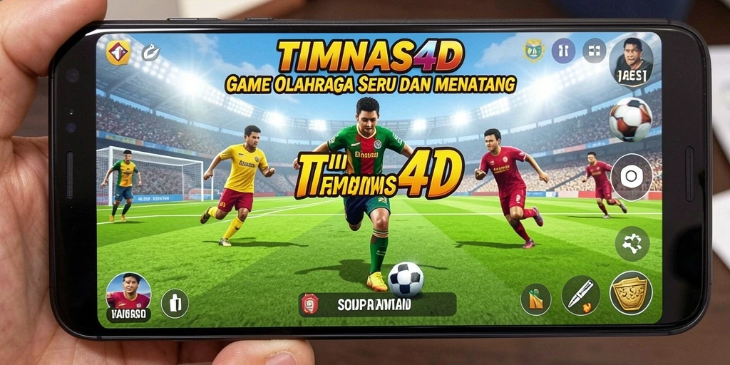 Tampilan gameplay yang menarik dan penuh aksi di TIMNAS4D.