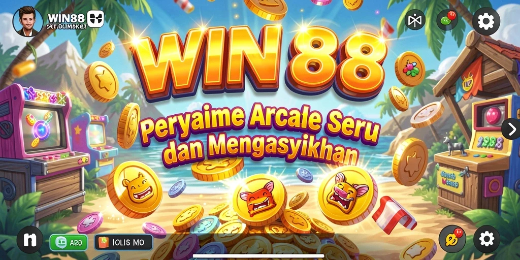 Tampilan gameplay yang menarik dan penuh warna dari WIN88.